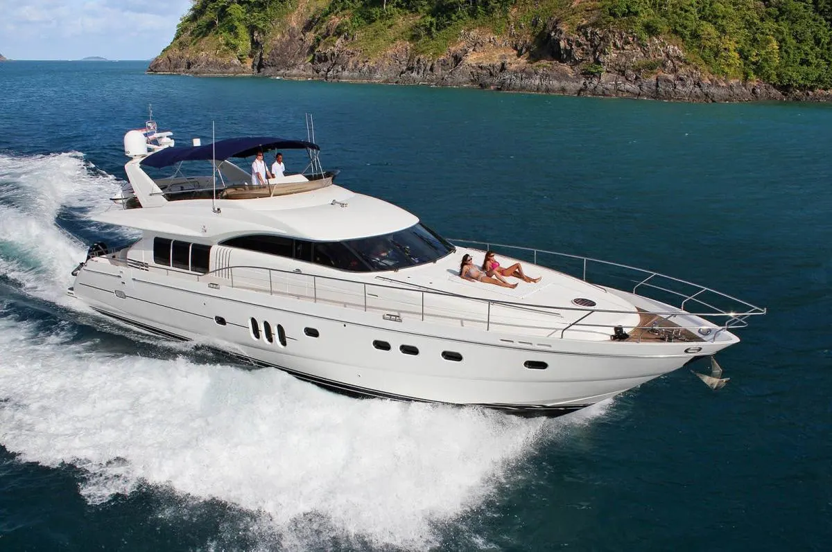 Princess 75ft — Power Catamaran yacht charter, main view