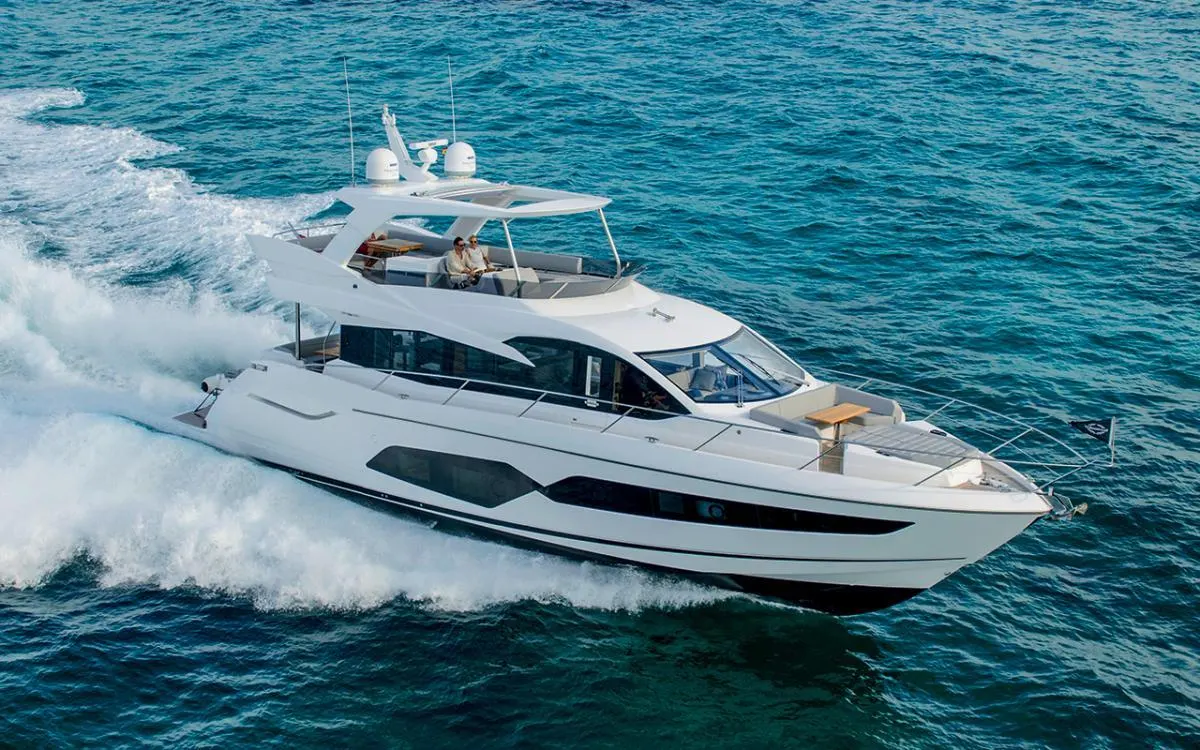 Sunseeker 68ft — Sunseeker Manhattan yacht charter, main view
